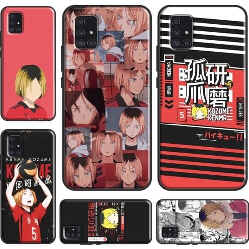 Anime Kenma Kozume Haikyuu Case For Samsung A51 A71 A41 A31 A20e A21S A02S A20S A40 A50 A70 A12 A32 A42 A72 A52 Cover