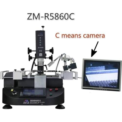 Zhuomao ZM-R5860 ZM-R5860C 3 ZONES BGA REWORK STATION