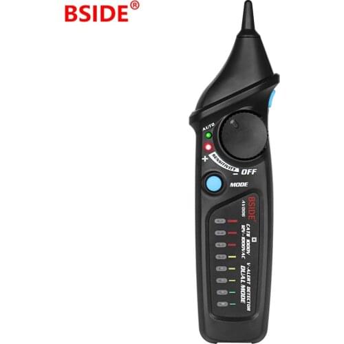 BSIDE AVD06 Smart led non-contact AC12-1000V electroscope, induction DC and AC voltage circuit detection mini current tester