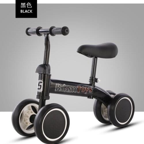 Baby Balance Bike No Pedals Tricycle Riding Toys Baby Learning Walker Kids Bicycle Balance Scooter No Handbrake