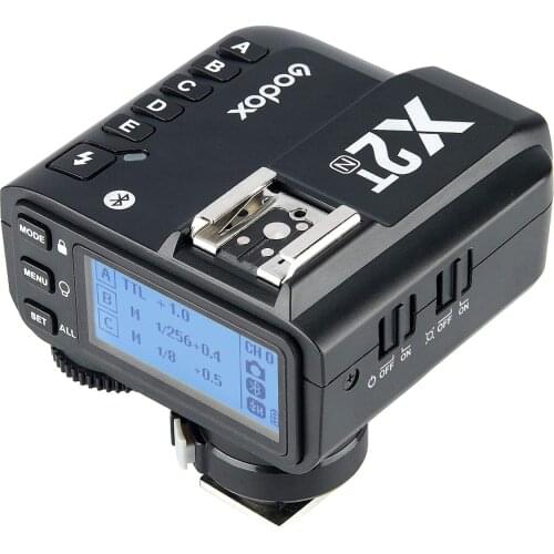 Godox X2T-N TTL Wireless Flash Trigger for Nikon, Bluetooth Connection, 1/8000s HSS,5 Separate Group Buttons