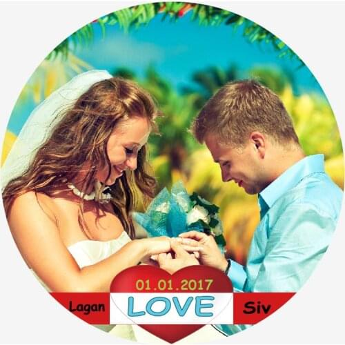 100Personalized Photo Wedding Favor Gift Tags Bridal Shower Self-Adhesive Stickers Favor Paper custom Sticker Wedding Decoration