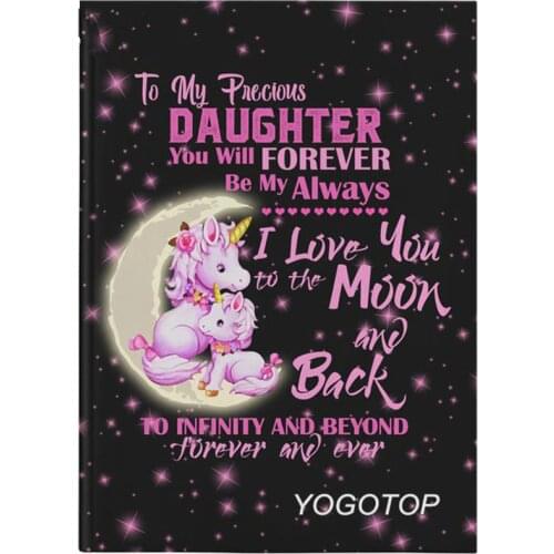 “I love you back to the moon” 5D DIY diamond Painting full drill embroidery Diamond Mosaic Art cartoon pink unicorn Gifts FC238