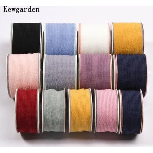Kewgarden Chiffon Ribbons 1" 1.5" 25mm 40mm Gift Packing DIY Hair Bow Accessories Handmade Cartfs Decoration 10 Yards