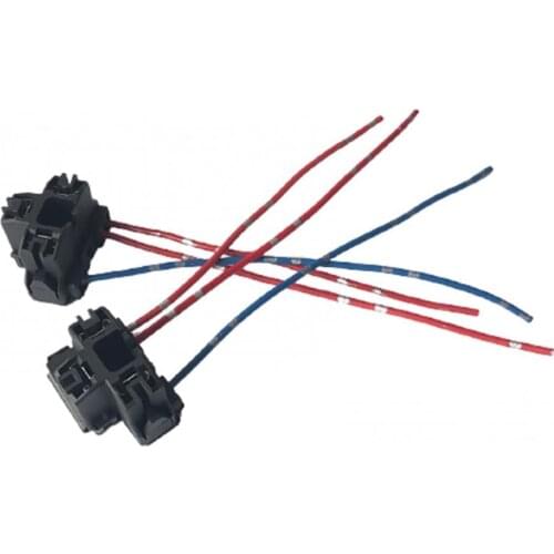 80% Hot Sell 2Pcs H4 Vehicle Headlight Female Adapter Cable Harness Socketse Plug Connector