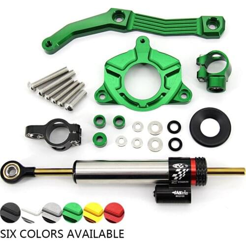 Motorcycle Steering Damper Stabilizer & Bracket For KAWASAKI Z1000 2010 2011 2012 2013