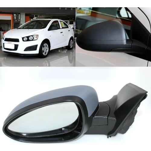 New OE Replacement Manual Single L/RH Side View Mirror Fit For Chevy Aveo 2011-2014