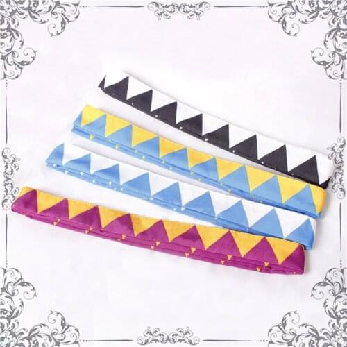 Anime JoJos Bizarre Adventure Cosplay Accessories Caesar Anthonio Zeppeli Headband Headwear Cosplay Props