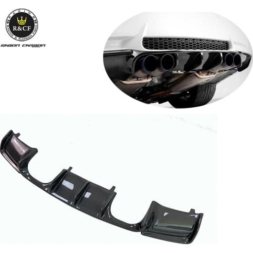 VRS GTS-V style carbon fiber rear bumper diffuser lip for BMW E92 E93 M3