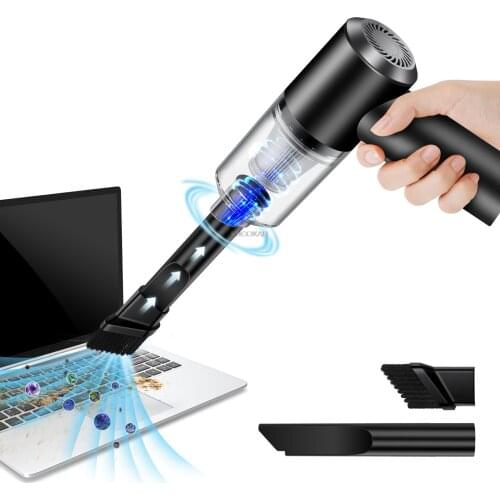 Handheld Wireless Car Vacuum Cleaner Mini Dust Collector Strong Suction 5500Pa Portable Auto Vacumm Cleaner For Office Home Car
