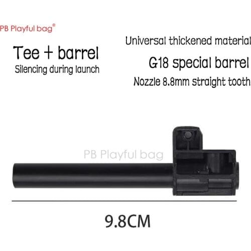 Outdoor sports fun toy SKD G18 n92 upgraded tube T flame cap silencing water bullet gun original accessories pd19