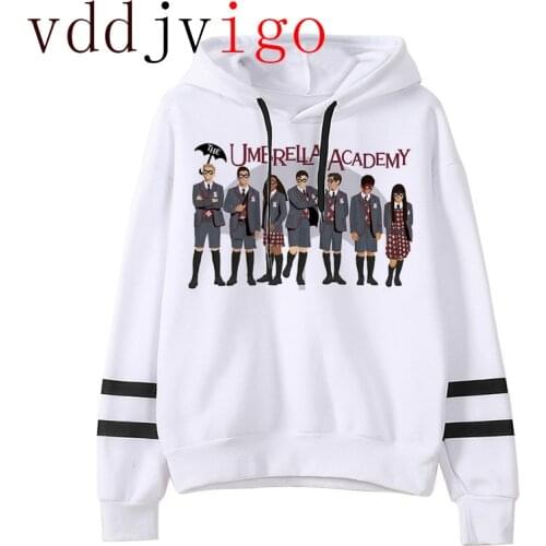 2021 New Unisex The Umbrella Academy Hoodies Men/women Kawaii Fashion Harajuku Streetwear Diego Cha-Cha Graphic Sweatshirts Male