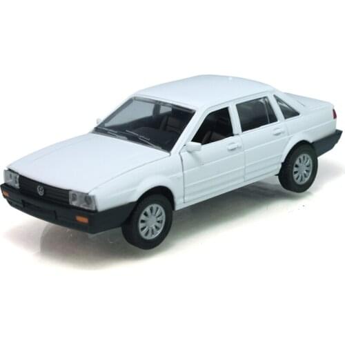 1:32 Model Car Boy Sound Light Toy Car Childrens Toy Gift Collection With Acousto-optic Return Force Volkswagen Santana