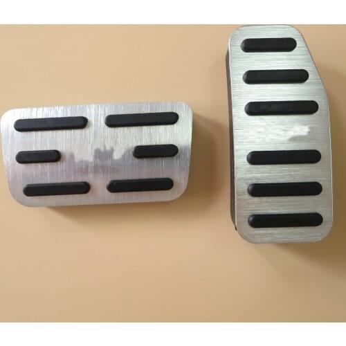 DEE Car Accessories For Honda CITY Fuel Brake Foot Rest Automatic/Manual pedals Plate Accelerator brake AT pedal Pads car covers