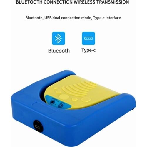 Wireless Bluetooth Single Foot Switch Wireless Usb Wired Action Pedal Control Computer Wide application range, high performance