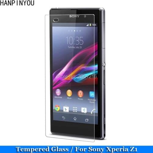 For Sony Z1 Tempered Glass 9H 2.5D Premium Screen Protector Film For Sony Xperia Z1 L39H C6902 C6903 C6906 5.0"