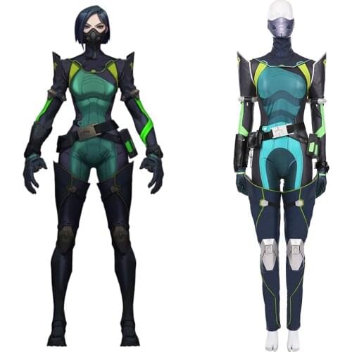 Game VALORANT Viper Cosplay Costume Adult Women Jumpsuit Suit Outfits Halloween Carnival Costumes Custom Made
