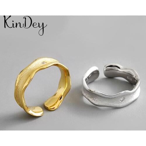 Personality Punk Vintage Crystal Chains Rings For Women Men Resizable Size Rings Fashion Trendy Boho Jewelry 2021