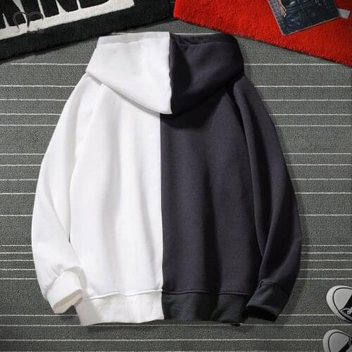 Zipper Jacket Men Thin Hooded Streetwear Hoodies Men 2020 Hip Hop Oversized Coat Men Gym Tracksuits Outwear Patchwork Hoody