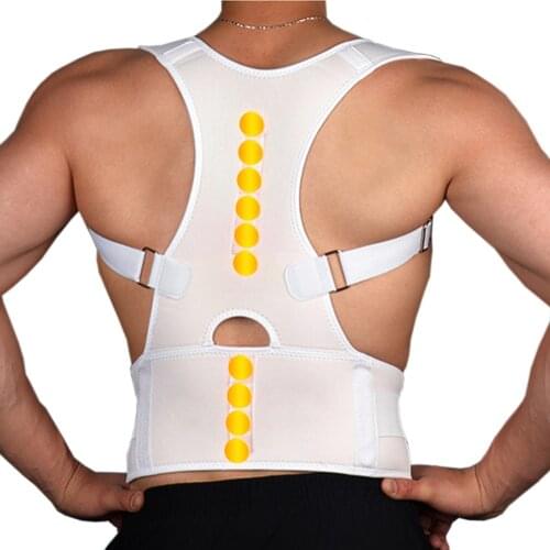 Magnetic Back Brace Posture Corrector Adjustable Shoulder Waist Support Belt Improve Posture Prevent Slouching Pain Relief Women