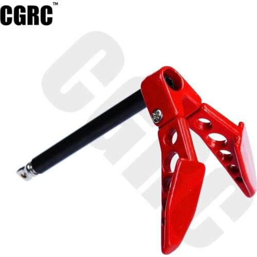 Metal Trailer Anchor Rescue Hook For 1/10 RC Crawler Car TRX4 Axial SCX10 90046 RC4WD D90 D110 VS4-10 JIMNY