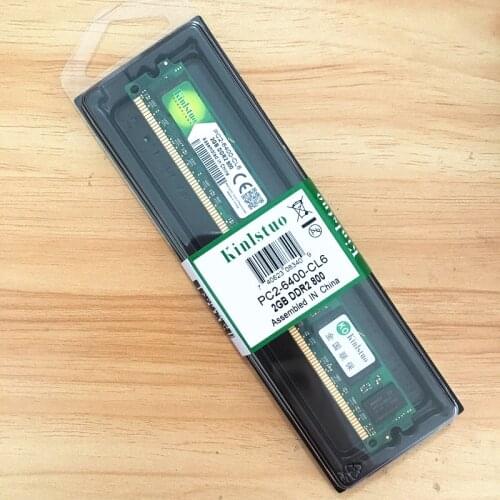 Kinlstuo DDR2 Rams 2GB 800MHz PC 6400 desktop memory ddr2 4gb 1gb 667MHz Full compatible wholesale price