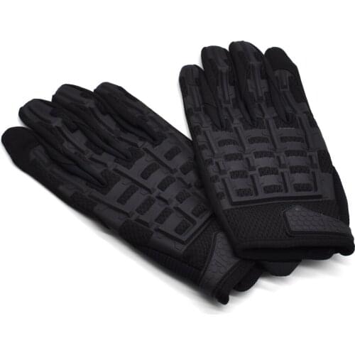 Motorcycle Full Finger Gloves Military Moto Motocross Motorbike Cycling Skidproof Hard Knuckle Wear Resistant Fingerless Glove