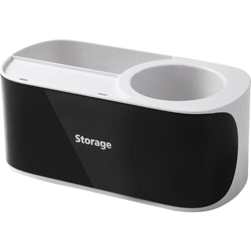 Wall-Mounted Storage Racks No Trace Stickers Creative Suction Cup Hair Dryer Holder Comb Rack Stand Bathroom Supplies