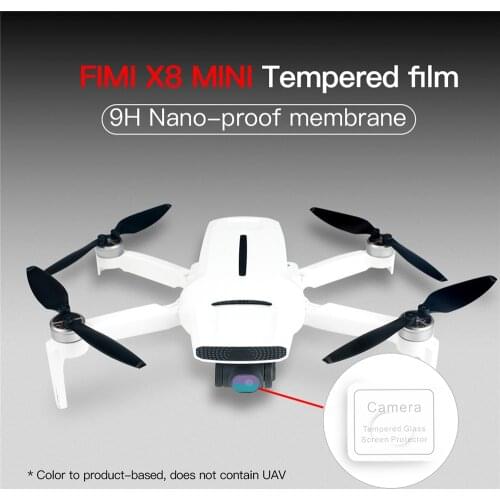 Suitable for FIMI X8 Mini pan/tilt lens tempered glass protective film drone accessories