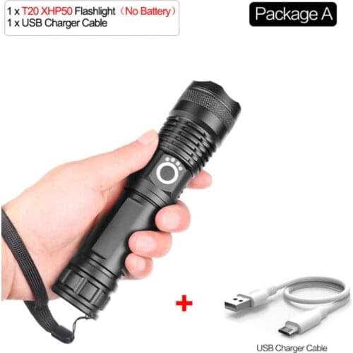 95000 lumens Lamp xhp70.2 most powerful flashlight usb Zoom led torch xhp70 xhp50 18650 or 26650 battery Best Camping, Outdoor