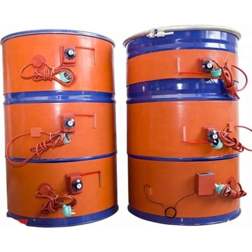 Silicone Rubber Drum Heat Belt For Oil Drum 220V 110V