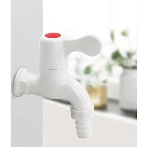 1Pc Plastic ABS Faucet 1/2" Male Thread Washing Machine Simple Tap Outdoor Faucet Garden Irrigation Connector Household Supplies