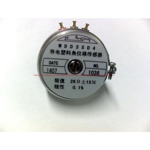 Tgyh conductive plastic displacement sensors angle sensor WDD35D4 2K 0.1% Accuracy
