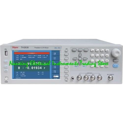 Tonghui TH2830L LCR Meter 0.05% accuracy test signal frequency 50Hz-20kHz,34 points