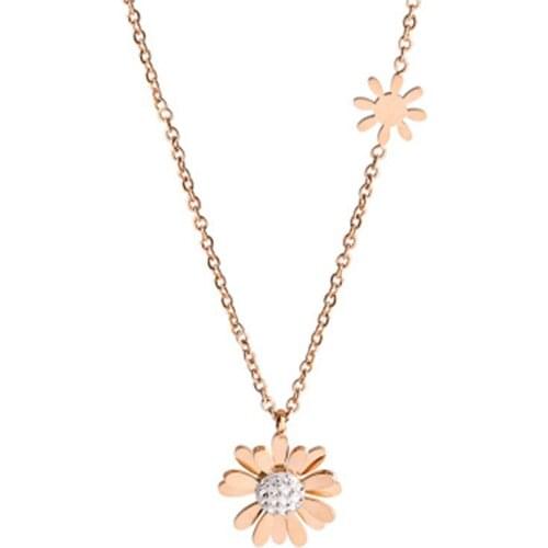 Fashionable new daisy chain for women Korean style elegant high quality Necklace