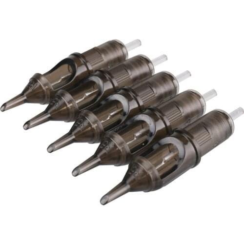 20PCS 0.30/0.35mm Premium Gray Tattoo Needle Cartridges Round Liner 1/3/5/7/9/11/13/14/15RL for Tattoo Gun