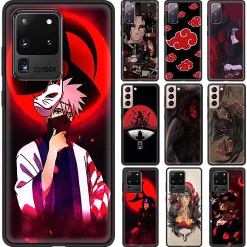 Phone Accessories Cover for Samsung Galaxy S20 FE S21 S20 Ultra S10 Lite S10E S9 Plus 5G Luxury Case Shell Akatsuki Anime