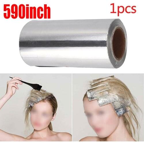 1 Roll Thicken aluminium foil for highlighting Hair Dye paper tablet hair coloring tools peluqueria papel aluminio para mechas