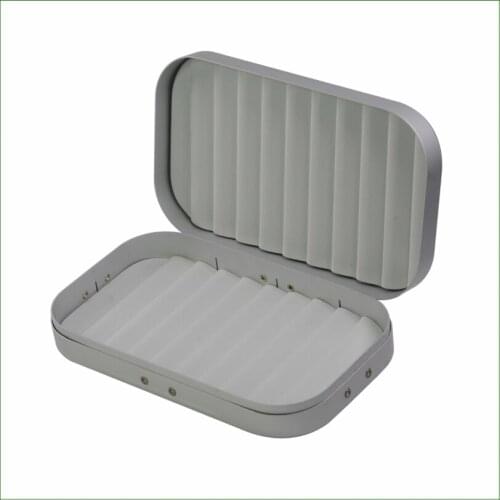 Aluminium Fly Box Fly Fishing Box High Quality EVA Foam Flies Box Fishing Accessories 1500-2FPA