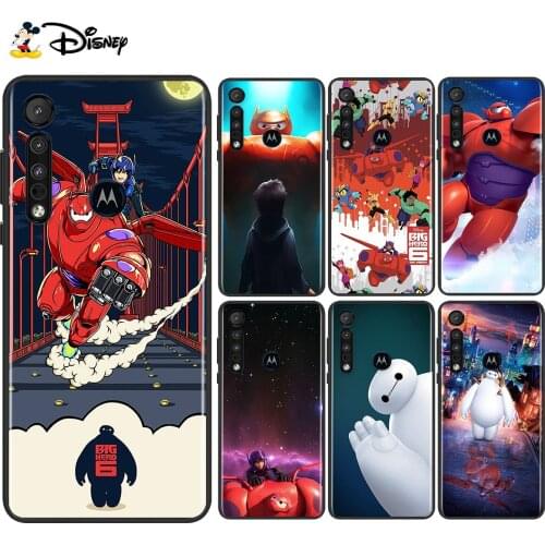 Disney Big Hero 6 For Motorola Edge G Stylus ONE Fusion Marco Hyper G9 G8 E7 E6 Plus PLAY Power Lite Phone Case