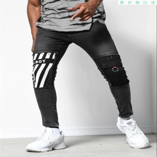 Джинсы стрейч для мужчин DPDEHAO China At AliExpress