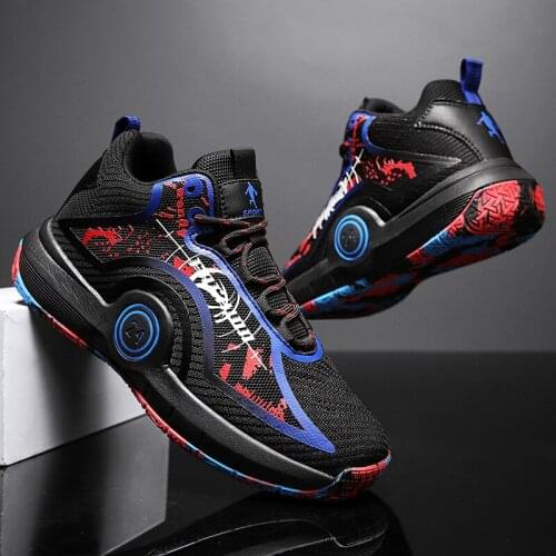 New Style Mens Basketball Shoes Size 36-45 Breathable Basketball Sneakers Men Outdoor Sports Shoes Trainers Fitness Shoes Boys