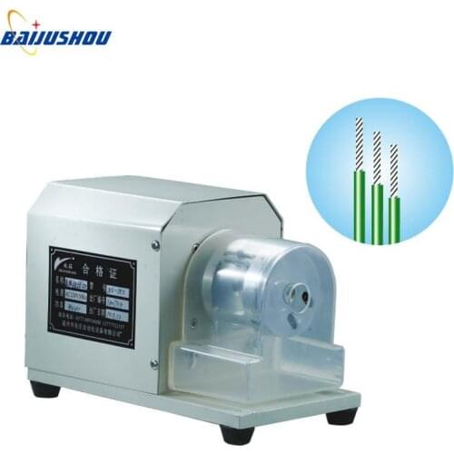 XC-180 Electric Automatic Wire Stripping Machine Cable Twisting Peeling Machine Wire Cutting Stripper