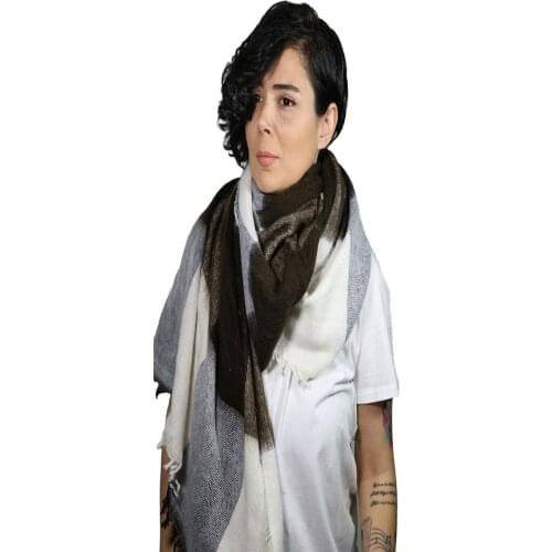 Fraise Accessory Women 'S Plaid Pattern Shawl