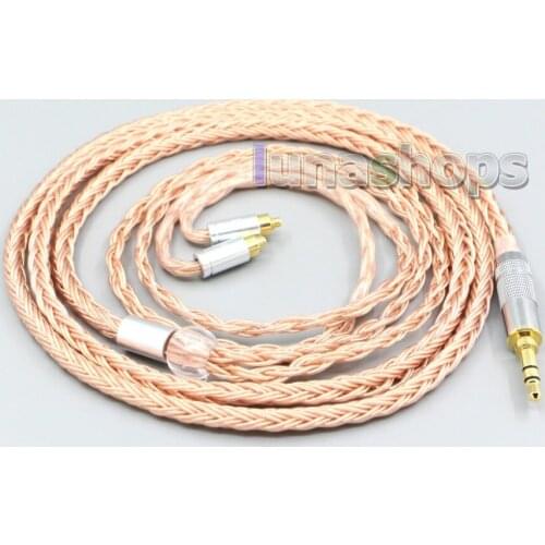 LN006735 2.5mm 3.5mm XLR Balanced 16 Core 99% 7N OCC Earphone Cable For Dunu dn-2002