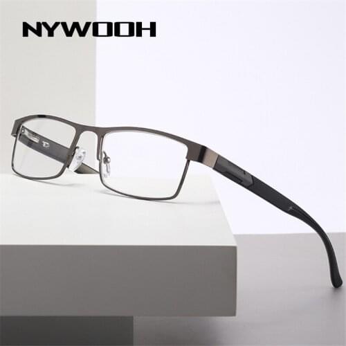 NYWOOH Fashion Reading Glasses Women Men Business Presbyopia Eyeglasses Prescription +1.0 1.5 2.0 2.5 3.0 3.5 4.0 Diopter