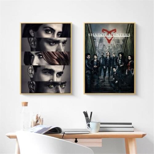 Shadowhunters The Mortal Instruments Posters And Prints Canvas Art Painting Wall Pictures For Living Room Decoration Home Decor