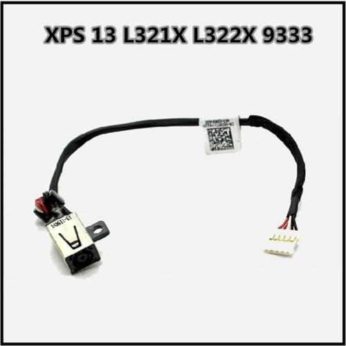 Laptop For Dell XPS 13 L321X L322X 9333 DC Jack Charging Cable DC Power Socket Connector Plug Port Wire Cord