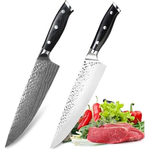 Damacus Chef Knife Salmon Sashimi Knife Multifunctional Stainless Steel Knife Slicing Knife Japanese Knife Damascus Knife