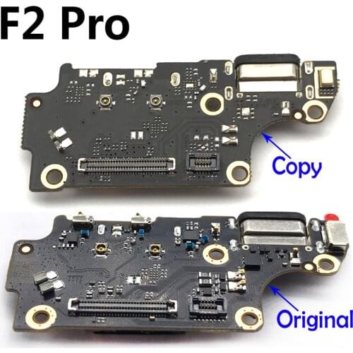 Original New USB Port Charger Dock Plug Connector Charging Board FLex Cable Mic Microphone Board For Xiaomi Mi Poco F2 Pro 6 8GB